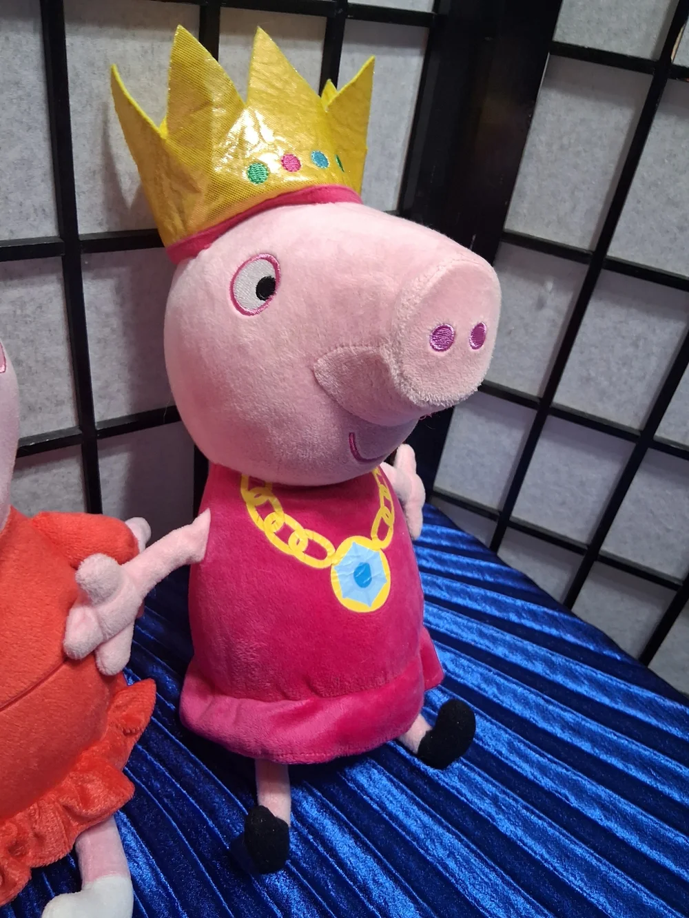 Peppa Pig Plush Toy - Pink Princess Peppa and Friends Set